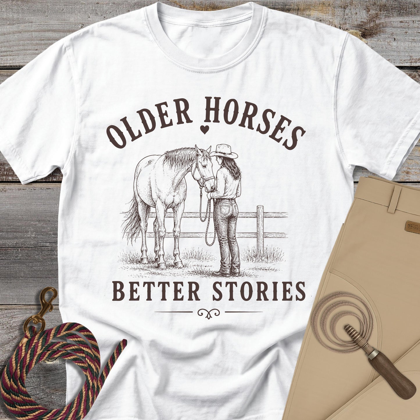 Older Horses Better Stories T-Shirt