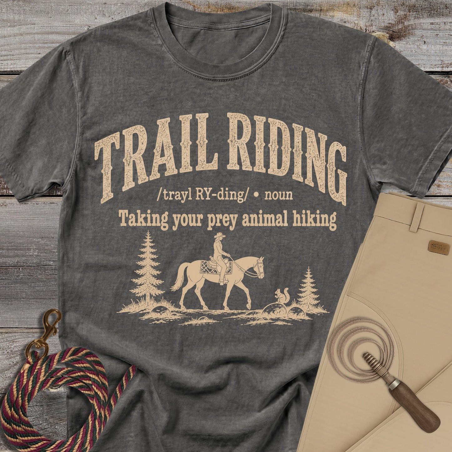 Trail Riding Definition T-Shirt