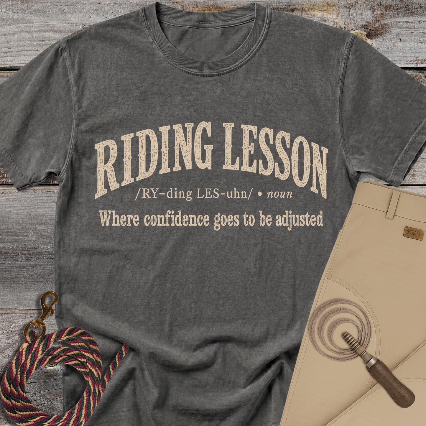 Riding Lesson Definition T-Shirt
