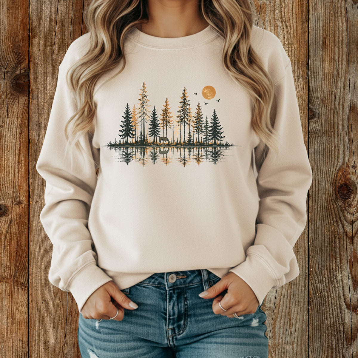 Horse in the Pines Sweatshirt