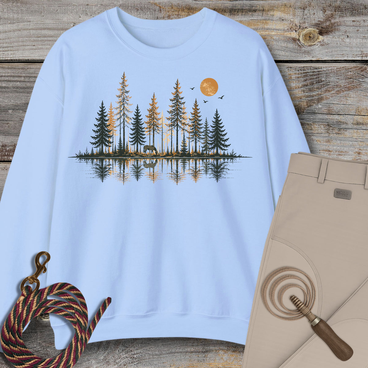 Horse in the Pines Sweatshirt
