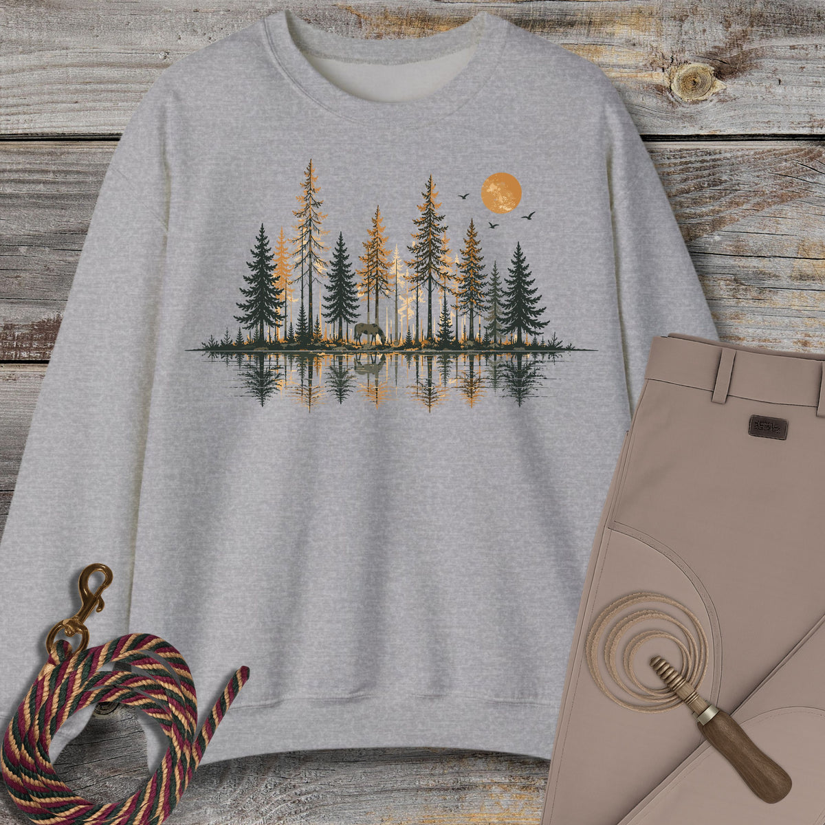 Horse in the Pines Sweatshirt
