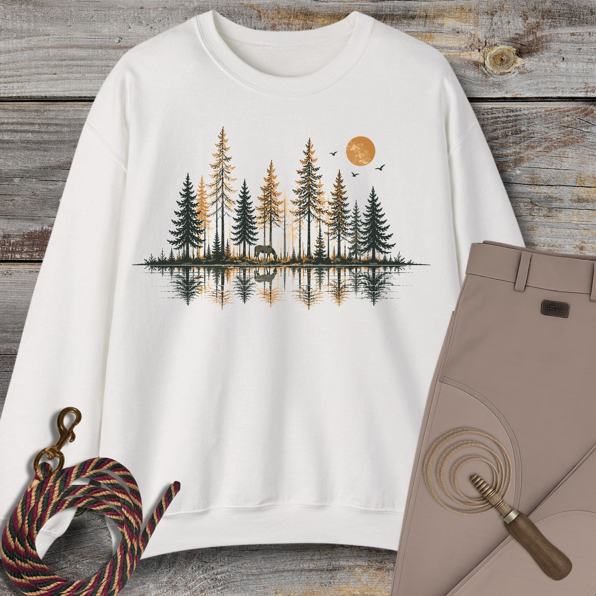 Horse in the Pines Sweatshirt