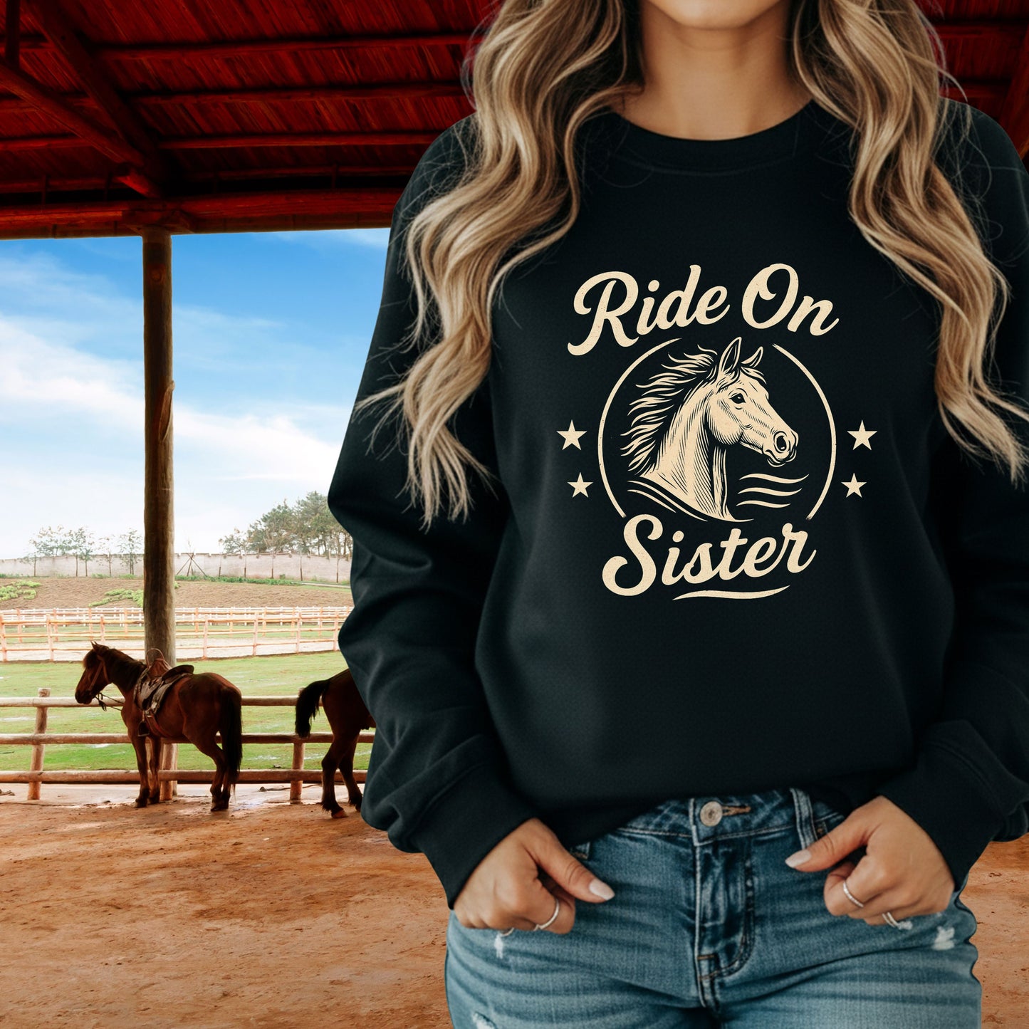Ride On Sister Sweatshirt
