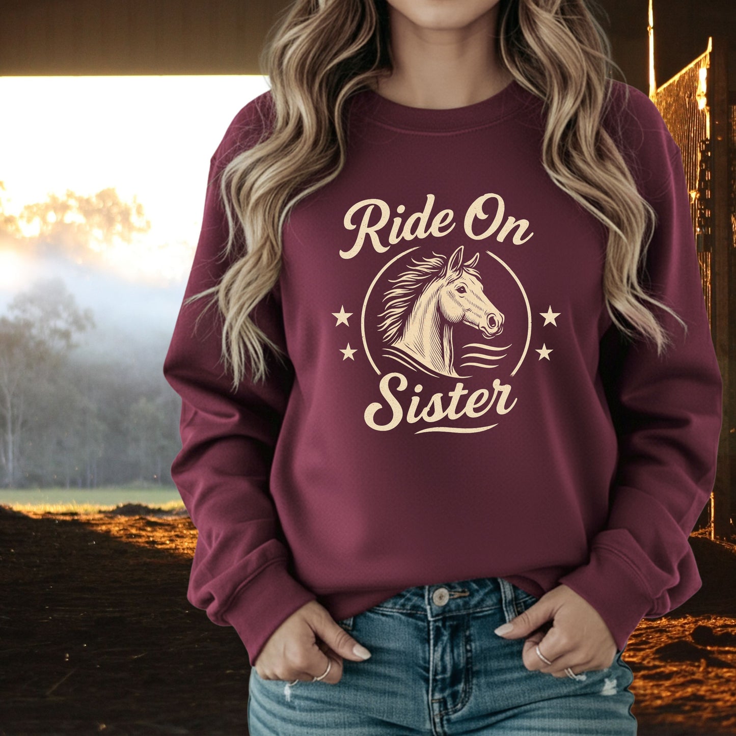 Ride On Sister Sweatshirt