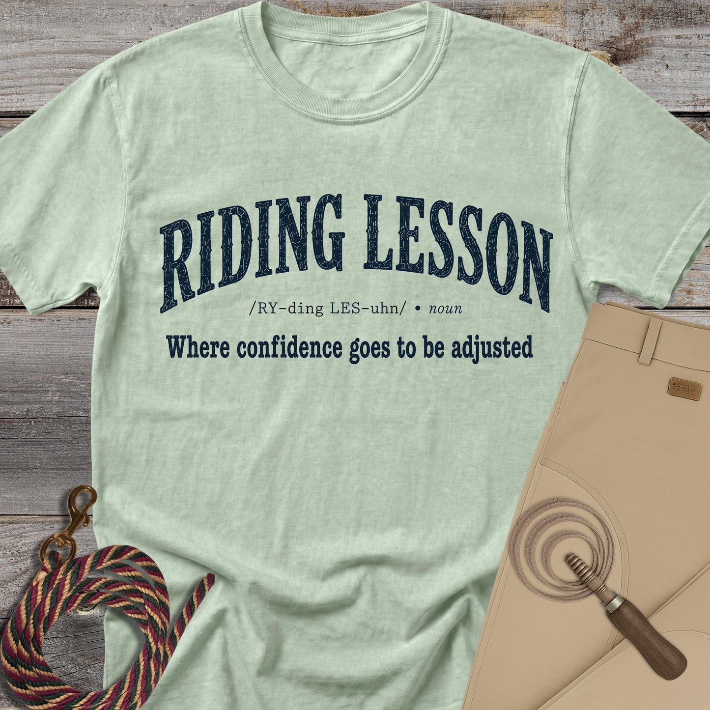 Riding Lesson Definition T-Shirt