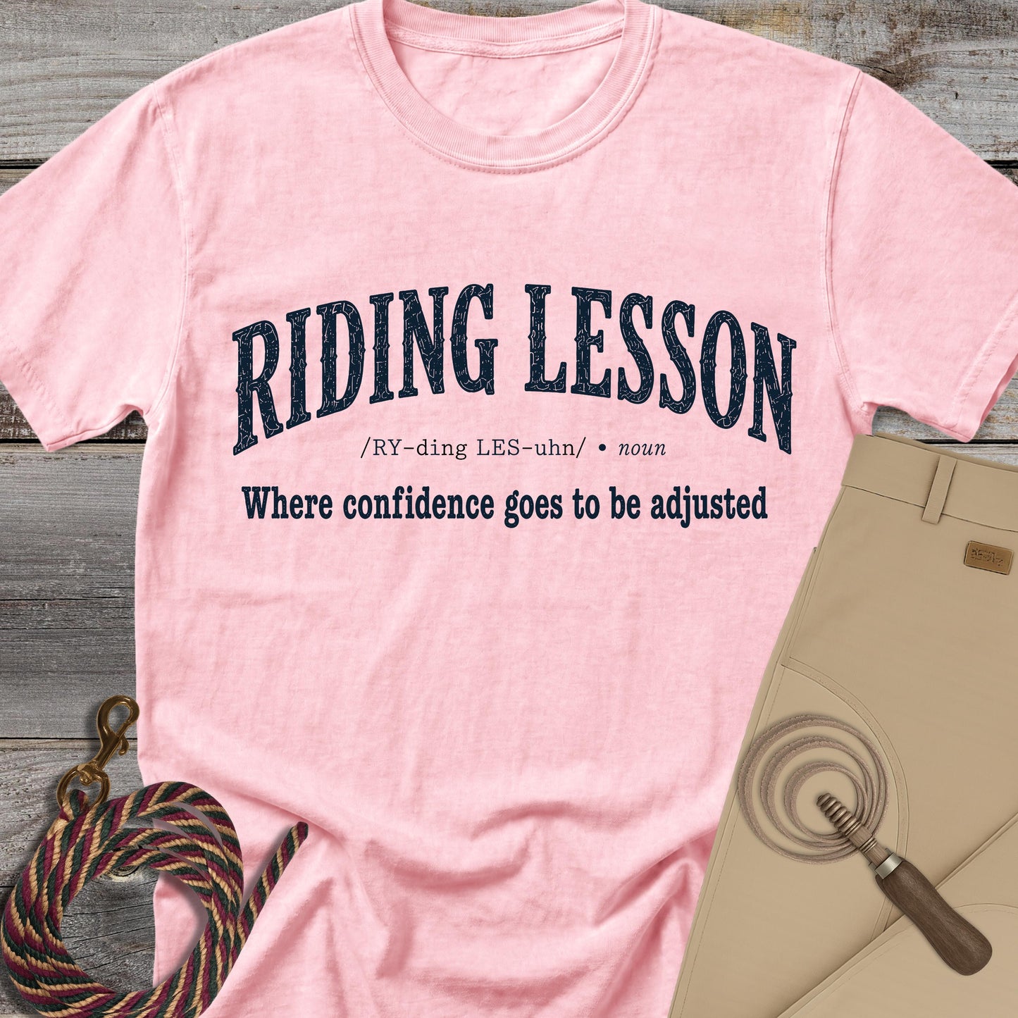 Riding Lesson Definition T-Shirt