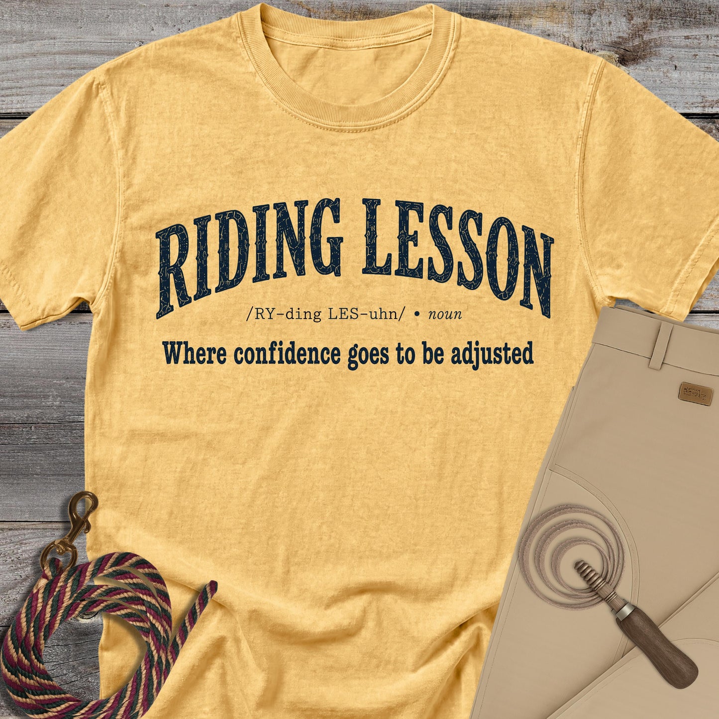 Riding Lesson Definition T-Shirt