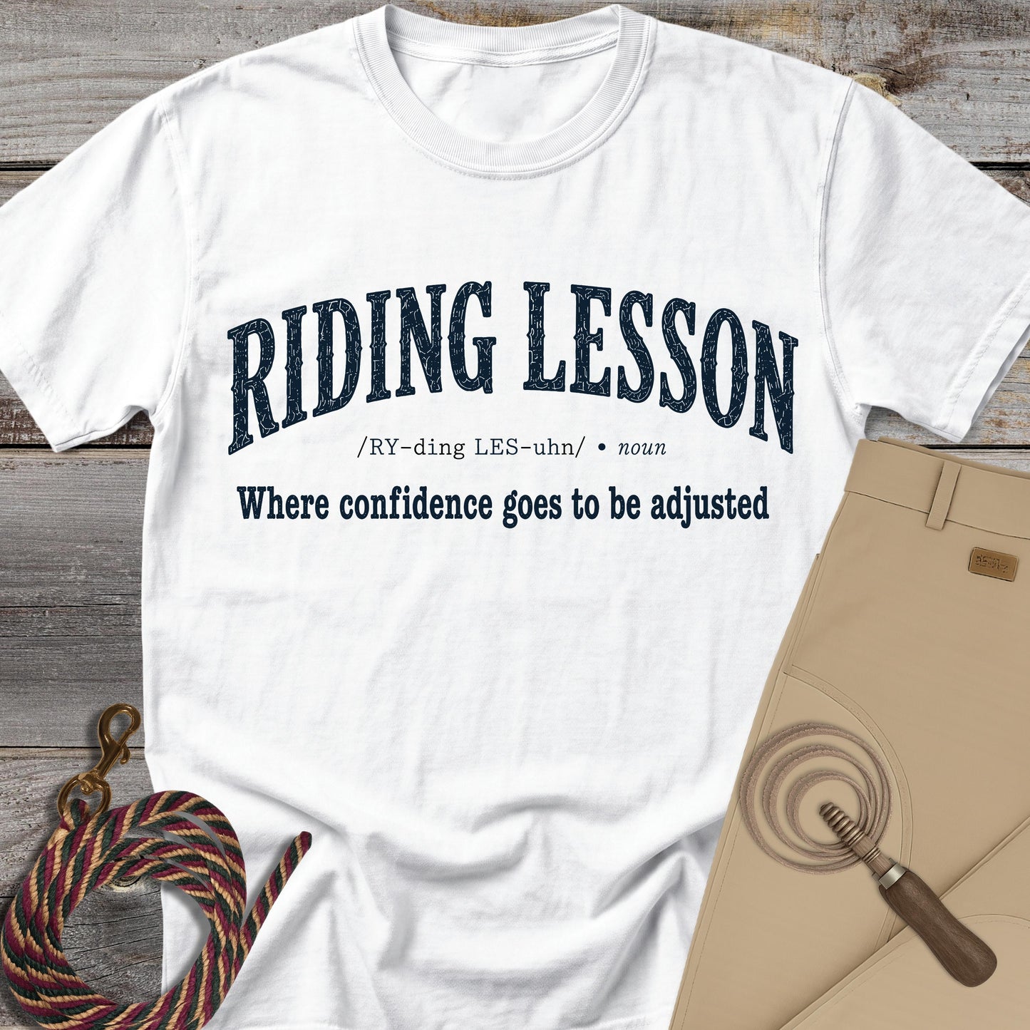 Riding Lesson Definition T-Shirt