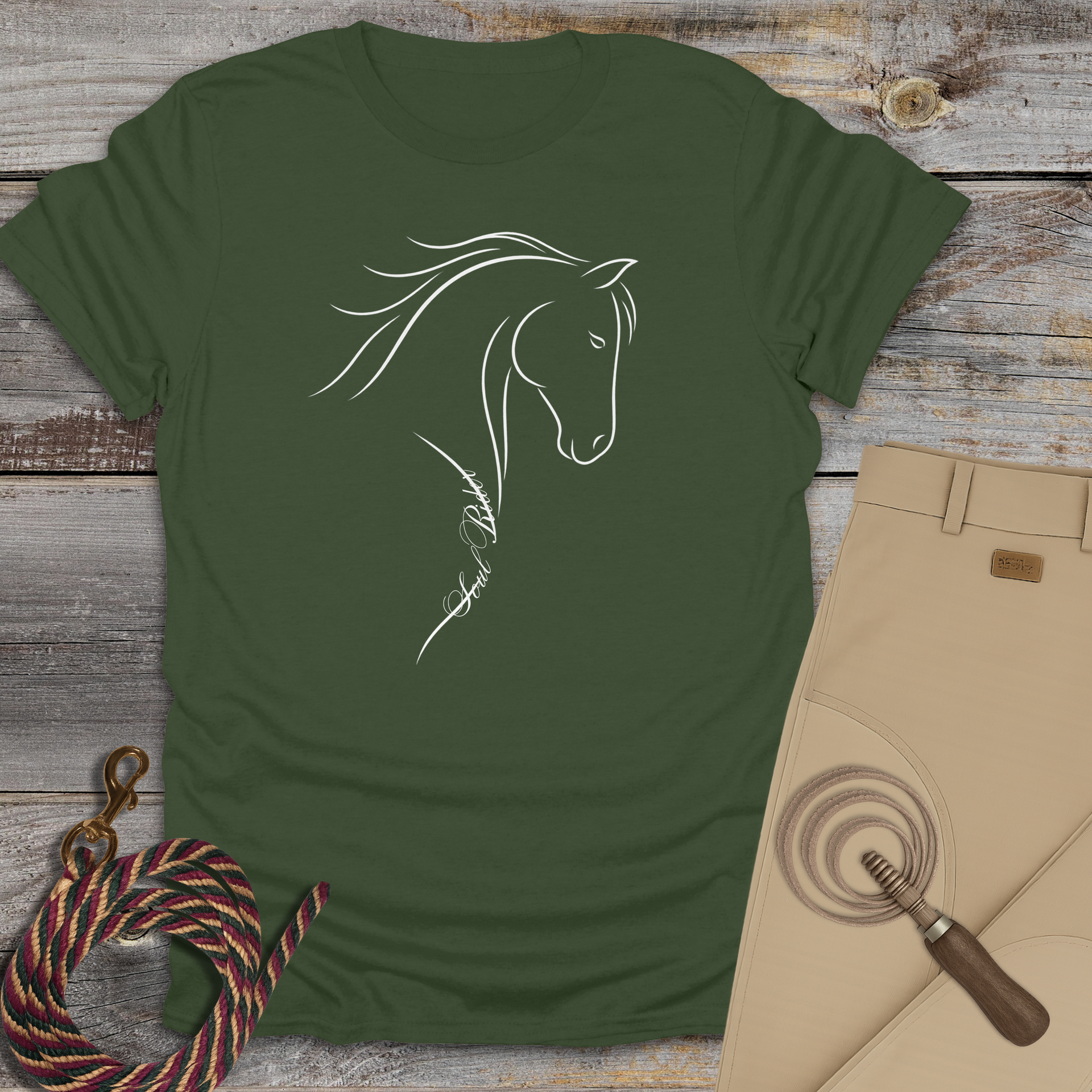 Soul Rider T-Shirt – Women's Horse Graphic Tee – MareFolk