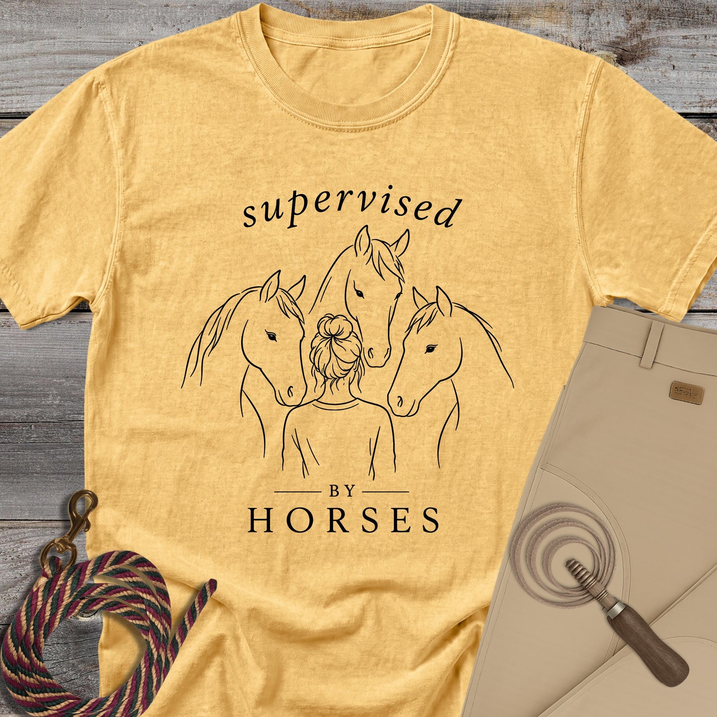 Supervised By Horses T-Shirt