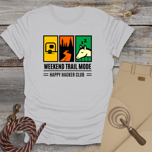 Weekend Trail Mode – Happy Hacker Club T-Shirt