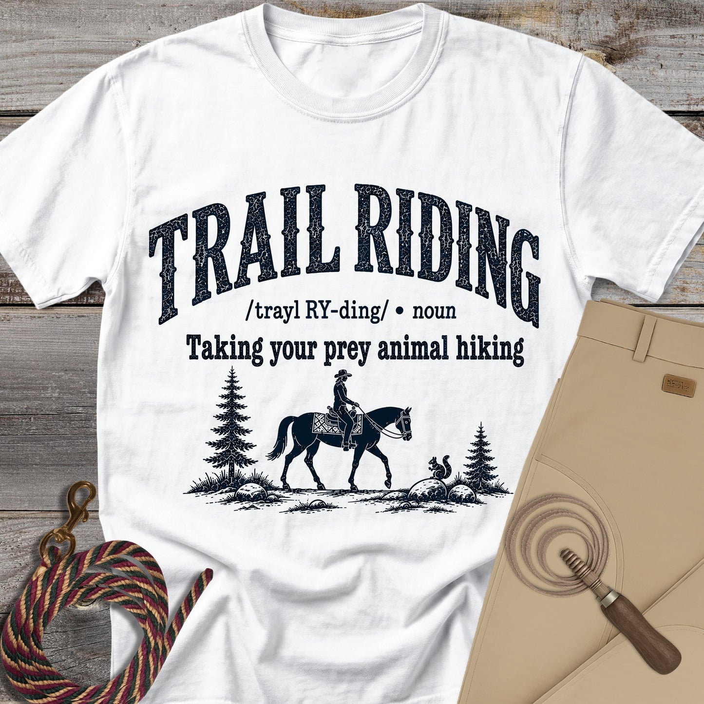 Trail Riding Definition T-Shirt
