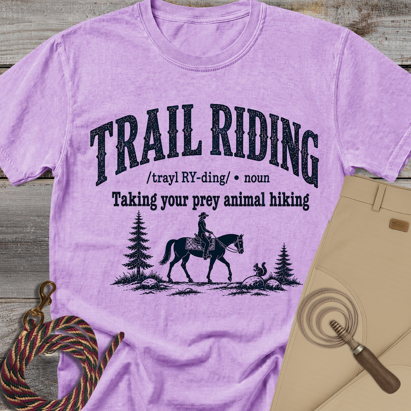 Trail Riding Definition T-Shirt