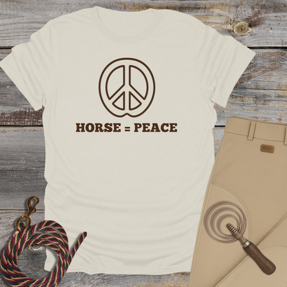 Horse = Peace T-Shirt