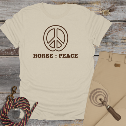 Horse = Peace T-Shirt